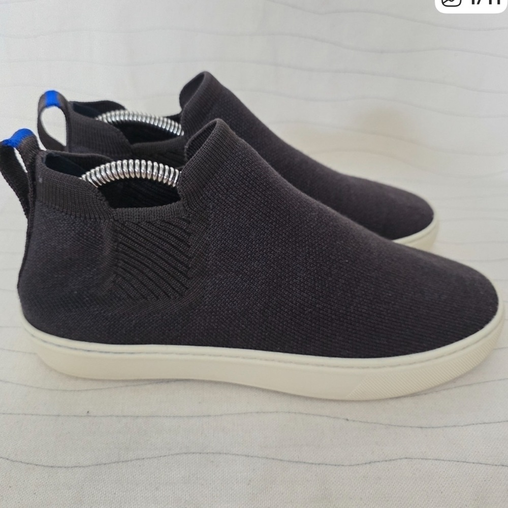 Rothy's Brown Chelsea Boots Slip-On Sneakers. Size 6.5. Excellent used condition